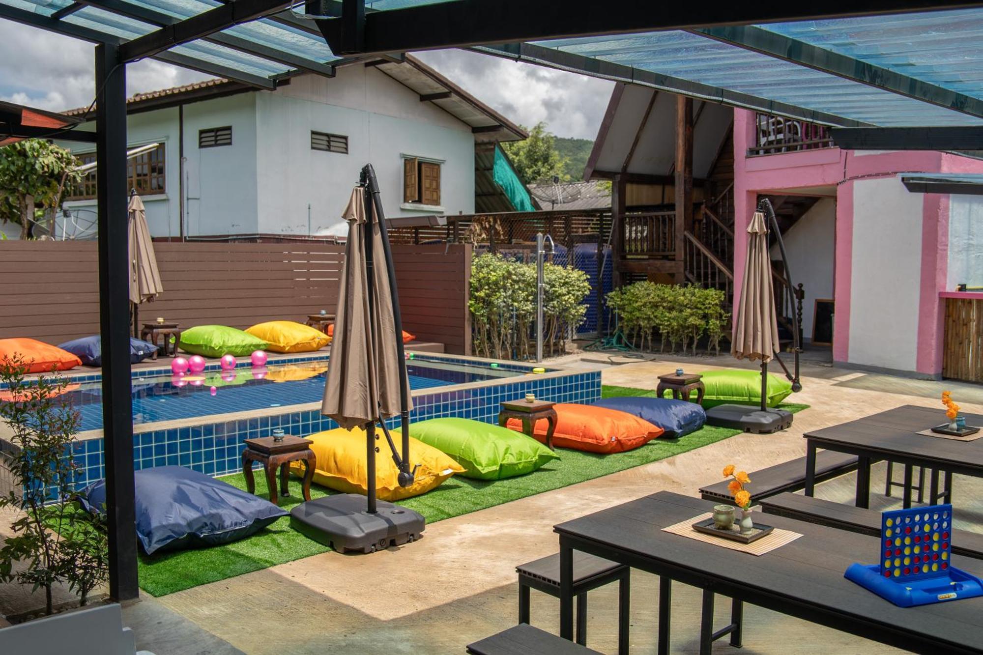 K-Bunk Hostel Pai Walking Street Экстерьер фото