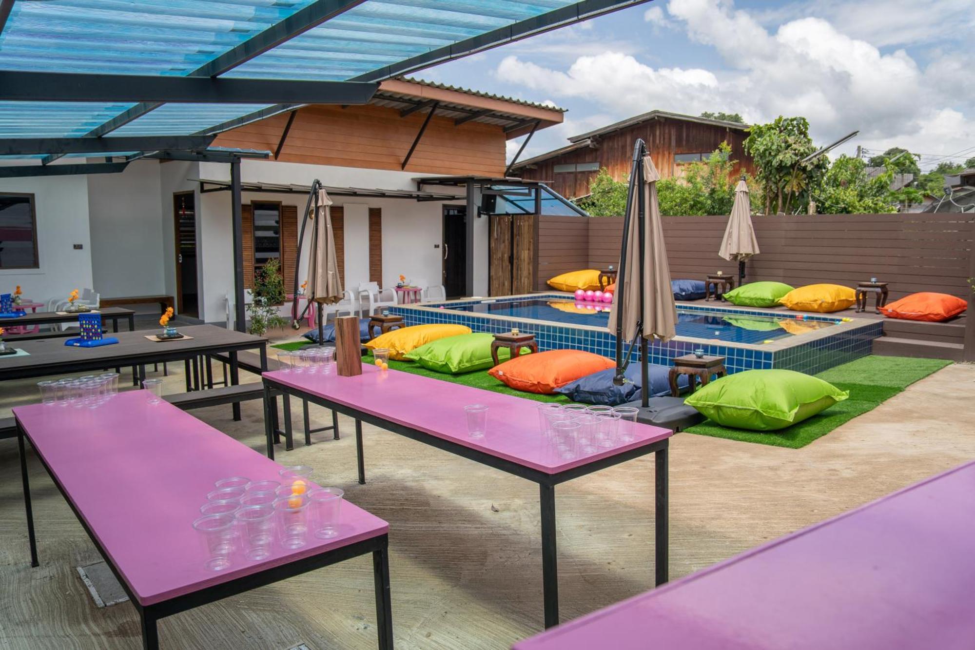 K-Bunk Hostel Pai Walking Street Экстерьер фото